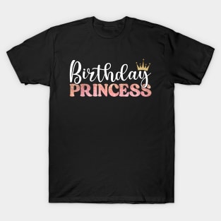 Birthday Princess Crowned T-Shirt